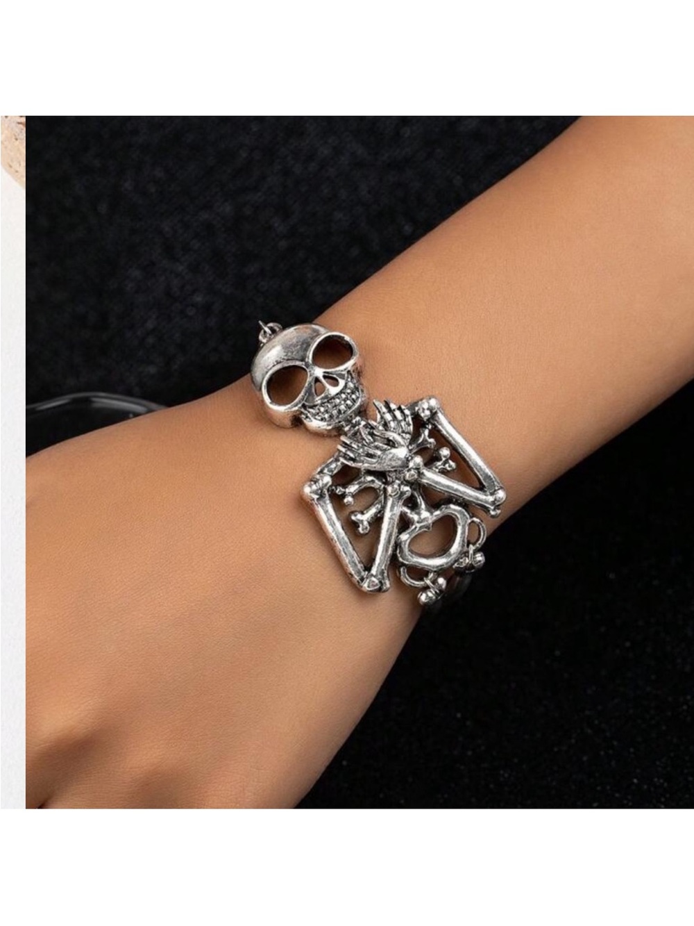 Skeleton Bracelet, Skull Bracelet Stainless new